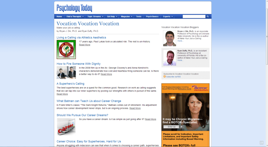 vocation vocation vocation